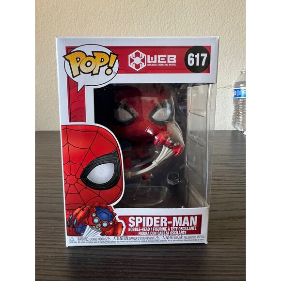 EXCLUSIVE Spider-man WEB Marvel Funko Pop #617 Worldwide Engineering Brigade MCU